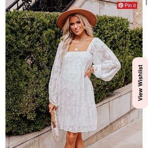 Impressions Boutique White Dress